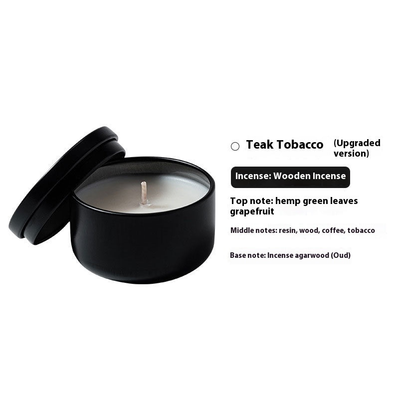 40g Travel Pack Black Iron Can Soy Wax Aromatherapy Candle