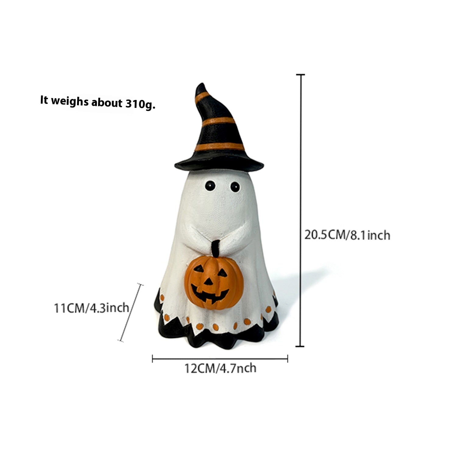 Halloween Ghost Brat Ornaments Resin Crafts