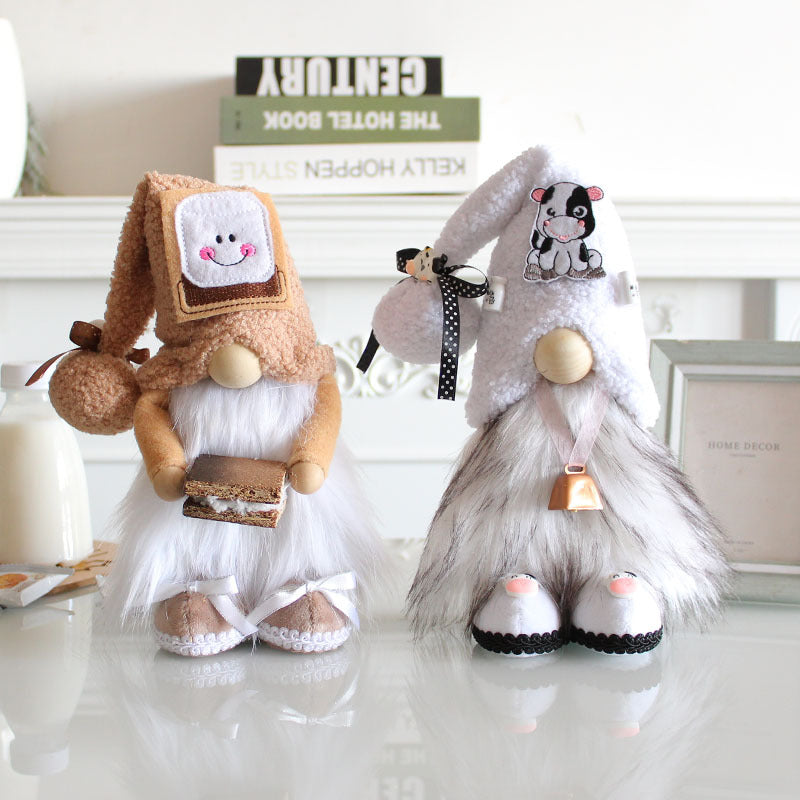 Cow Faceless Doll Ornaments