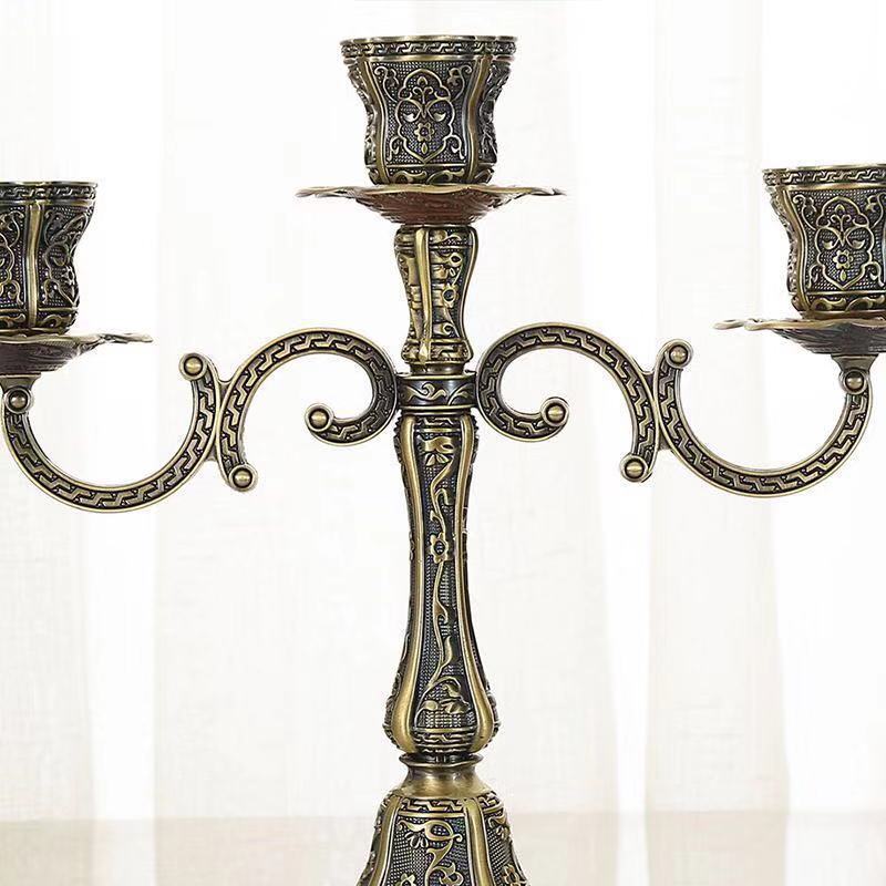 Retro Alloy Candle Holder Decoration Luxury, candle holder, candle stick holder, glass candle holder, iron candle holder, wicker candle holder 2 piece set, candle holders, candlesticks, candle sticks, Luxury candles holders, taper candle holders, candlestick holder, Wooden Candlestick Candle Holder, Metal Candle Holders