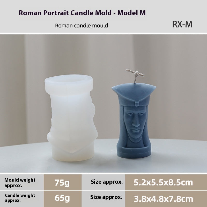 Roman Doll Candle Mould DIY Material