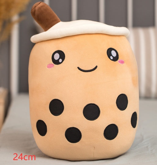 Cute Fruit Drink Plush Stuffed Soft Strawberry Milk Tea Plush Boba Stuffed Animals, stuffed animals, weighted stuffed animal, stuffed animal​, highland cow stuffed animal, Plush Toys, Soft Toys, Teddy Bear, plush​, plushies, Decognomes, Plush doll