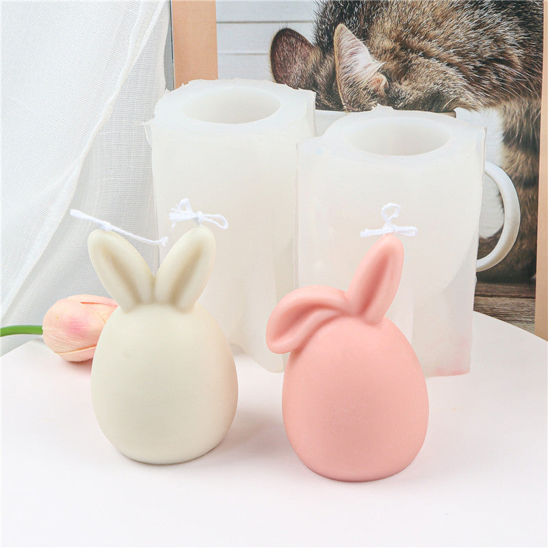 Handmade Diy Silicone Rabbit Candle Mold, Geometric candle molds, Abstract candle molds, DIY candle making molds, Decognomes, Silicone candle molds, Candle Molds, Aromatherapy Candles, Scented Candle,