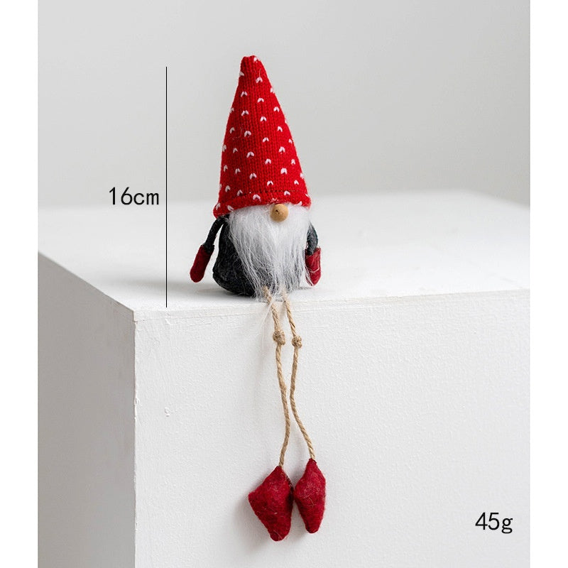 Santa Doll Elf Desktop Decoration, Christmas gnomes, Scandinavian gnomes, Tomte gnomes, Nisse gnomes, Santa gnomes, Holiday gnomes, Christmas decorations, Nordic gnomes, Elf gnomes, Winter gnomes, Handmade gnomes, Rustic gnomes, Cute gnomes, Christmas ornaments, Festive gnomes, Red and white gnomes, Plush gnomes, Felt gnomes, DIY gnomes, Gift ideas,