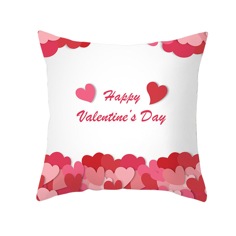 Home Valentine's Day Graphic Print Pillowcase, valentines day, shop valentine's day deals, valentines, valentine's day gifts, valentine day, valentines day gifts, valentines day decor, Decognomes,  valentine decoration, valentines day decoratio, valentine decor, valentines decor, valentines decorations, Valentine's day pillow covers