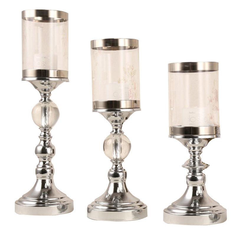 Three-piece Glass Candle Holder, candle holder, candle stick holder, glass candle holder, iron candle holder, wicker candle holder 2 piece set, candle holders, candlesticks, candle sticks, Luxury candles holders, taper candle holders, candlestick holder, Wooden Candlestick Candle Holder, Metal Candle Holders