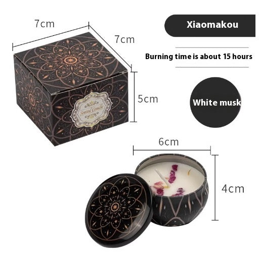 Dried Flower Fragrance Candle Flower Fragrance Incense Candle