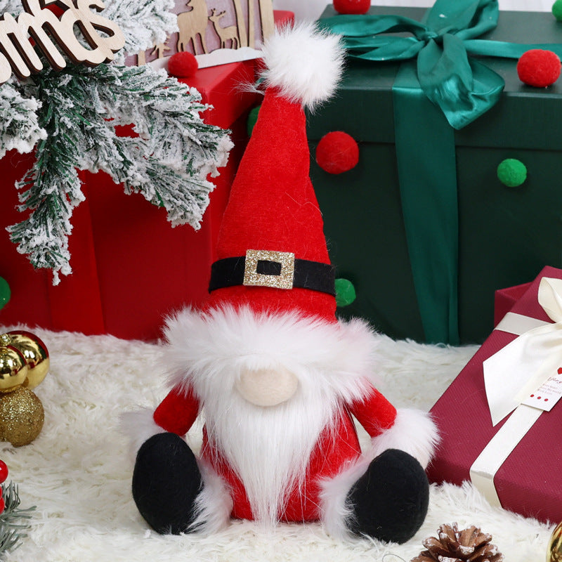 Christmas Faceless Old Man Doll Furnishings Ornaments