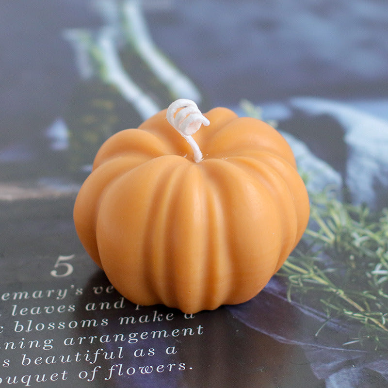 Christmas Series Pumpkin-shaped Scented Candle Diy Mold, Silicone candle molds, Christmas tree candle molds, Halloween pumpkin candle molds, Easter egg candle molds, Animal candle molds, Sea creature candle molds, Fruit candle molds, Geometric candle molds, Abstract candle molds, DIY candle making molds,