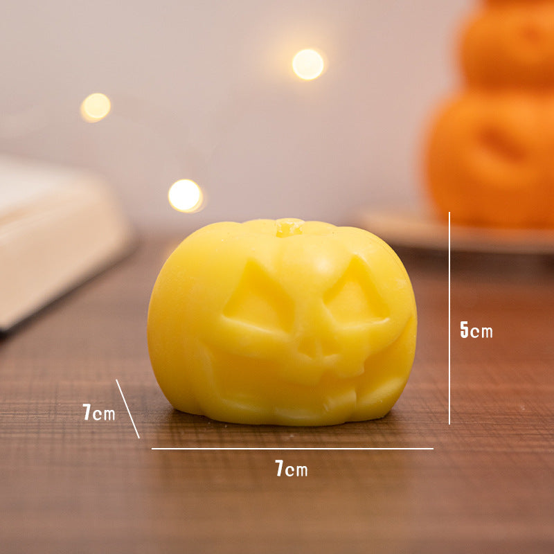 Halloween Pumpkin Aromatherapy Candle Decoration, Silicone candle molds, Christmas tree candle molds, Halloween pumpkin candle molds, Easter egg candle molds, Animal candle molds, Sea creature candle molds, Fruit candle molds, Geometric candle molds, Abstract candle molds, DIY candle making molds,