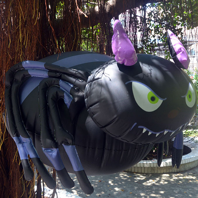 Thicken inflatable pumpkin spider