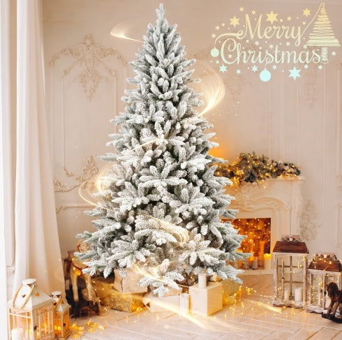 5FT PE&PVC Flocked Artificial Christmas Tree ,With 768 Branch Tips And Metal Stand,Foldable Fake Tree With Realistic Snowy Foliage For Home Decoration, Christmas tree, Artificial Christmas tree, Real Christmas tree, Miniature Christmas tree, Tabletop Christmas tree, Pre-lit Christmas tree, Flocked Christmas tree, White Christmas tree, Black Christmas tree, Ceramic Christmas tree, Christmas tree topper, Christmas tree skirt, Christmas tree stand, Christmas tree storage bag, Christmas ornaments,