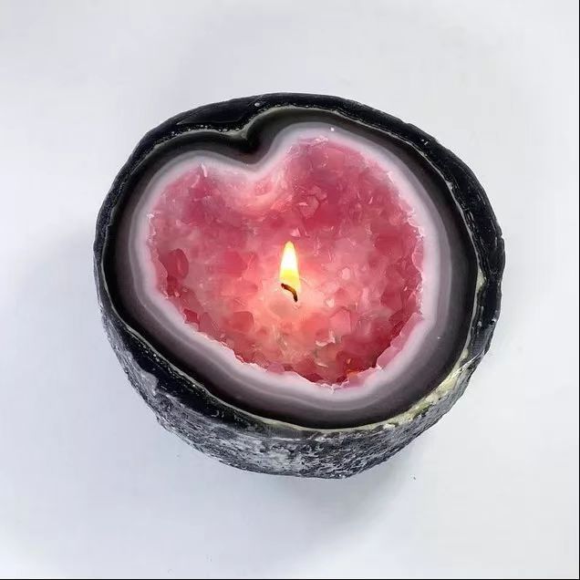 Creative Candle Bowl Vintage Aromatherapy Resin Crafts