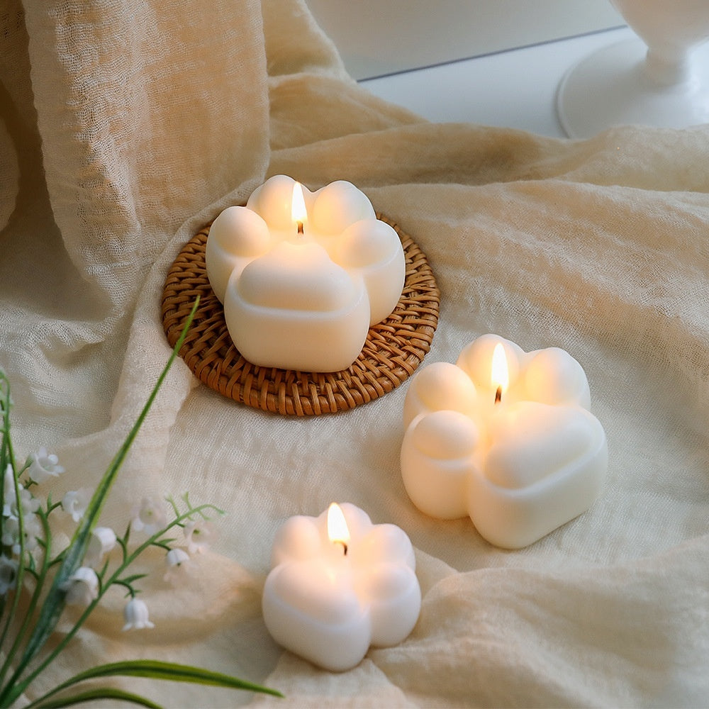 Creative Cat's Paw Aromatherapy Candle Cute Fragrance Gift