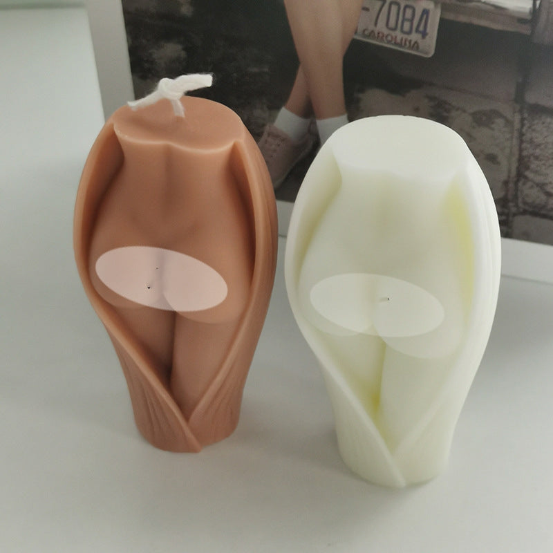 Body Shape Aromatherapy Candle Silicone Mold Craft Butter, Aromatherapy Candle, Silicone Candle Mold, Decoration Candles, Candle Silicone Mold, Hips Candles