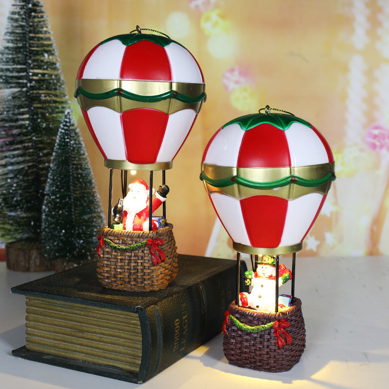 Christmas Resin Decorations Luminous Fireplace Small Night Lamp Decorative Ornaments, Christmas Decoration Items, Christmas Decoration Ornaments, Festival ornaments, Christmas Small Light Lamp