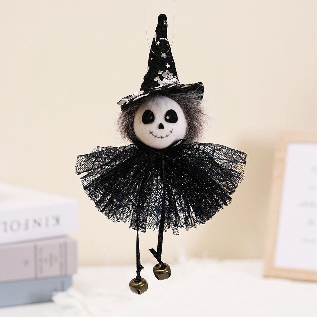 Halloween Decorative Gauze Skirt Witch Pendant Small Pendant