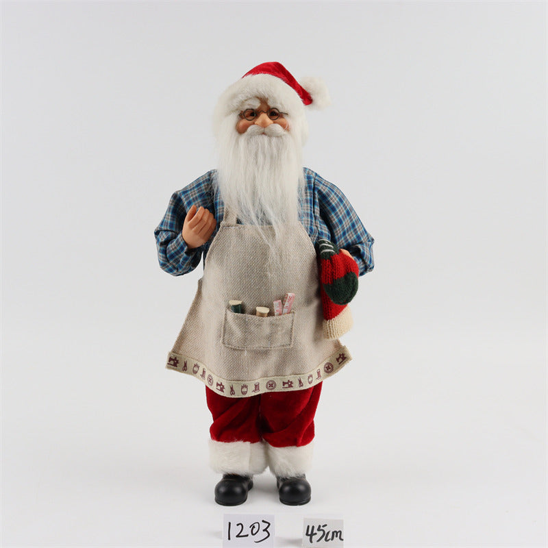 Christmas Grandpa Decorative Cloth Ornaments