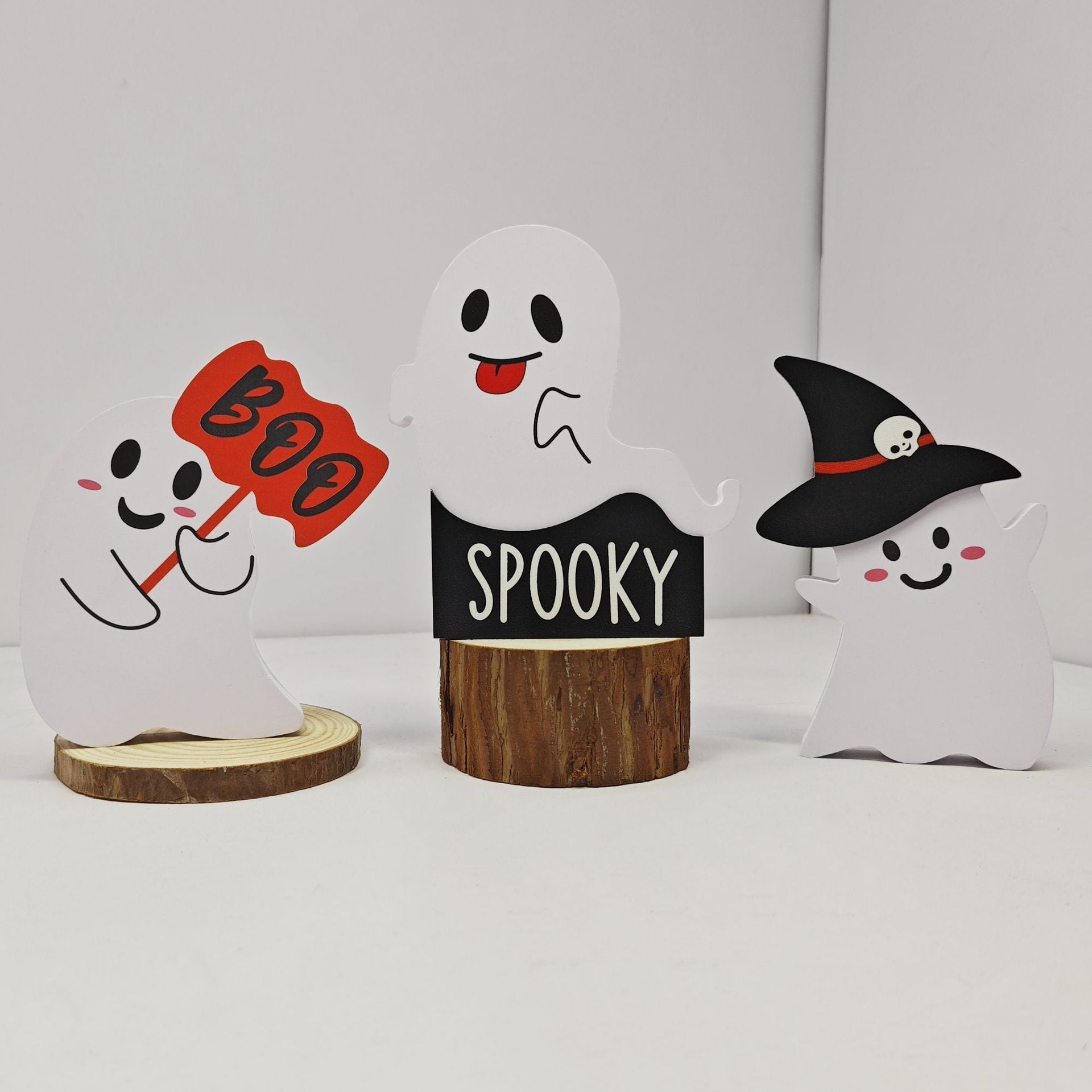 Holiday Party Creative Ghost Halloween Home Flowerpot Decoration