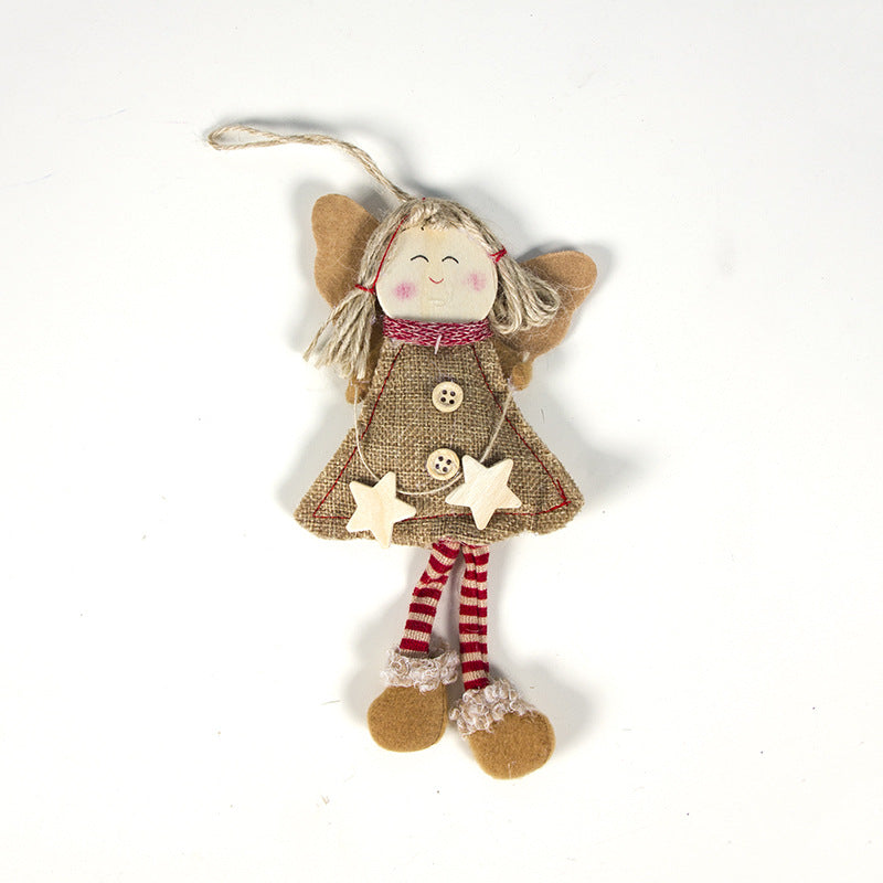 Smiling angel doll pendant