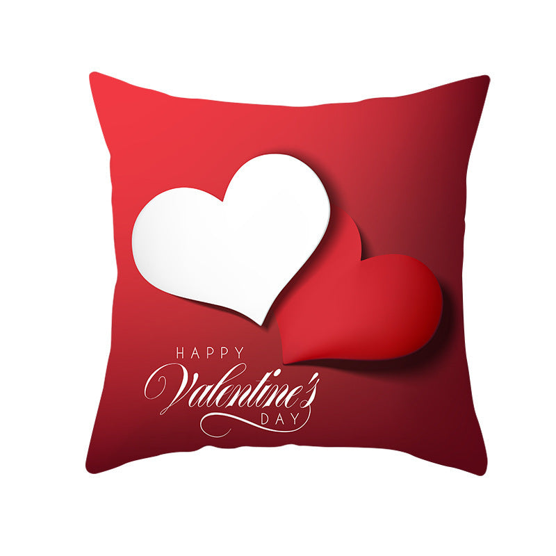 Home Valentine's Day Graphic Print Pillowcase, valentines day, shop valentine's day deals, valentines, valentine's day gifts, valentine day, valentines day gifts, valentines day decor, Decognomes,  valentine decoration, valentines day decoratio, valentine decor, valentines decor, valentines decorations, Valentine's day pillow covers