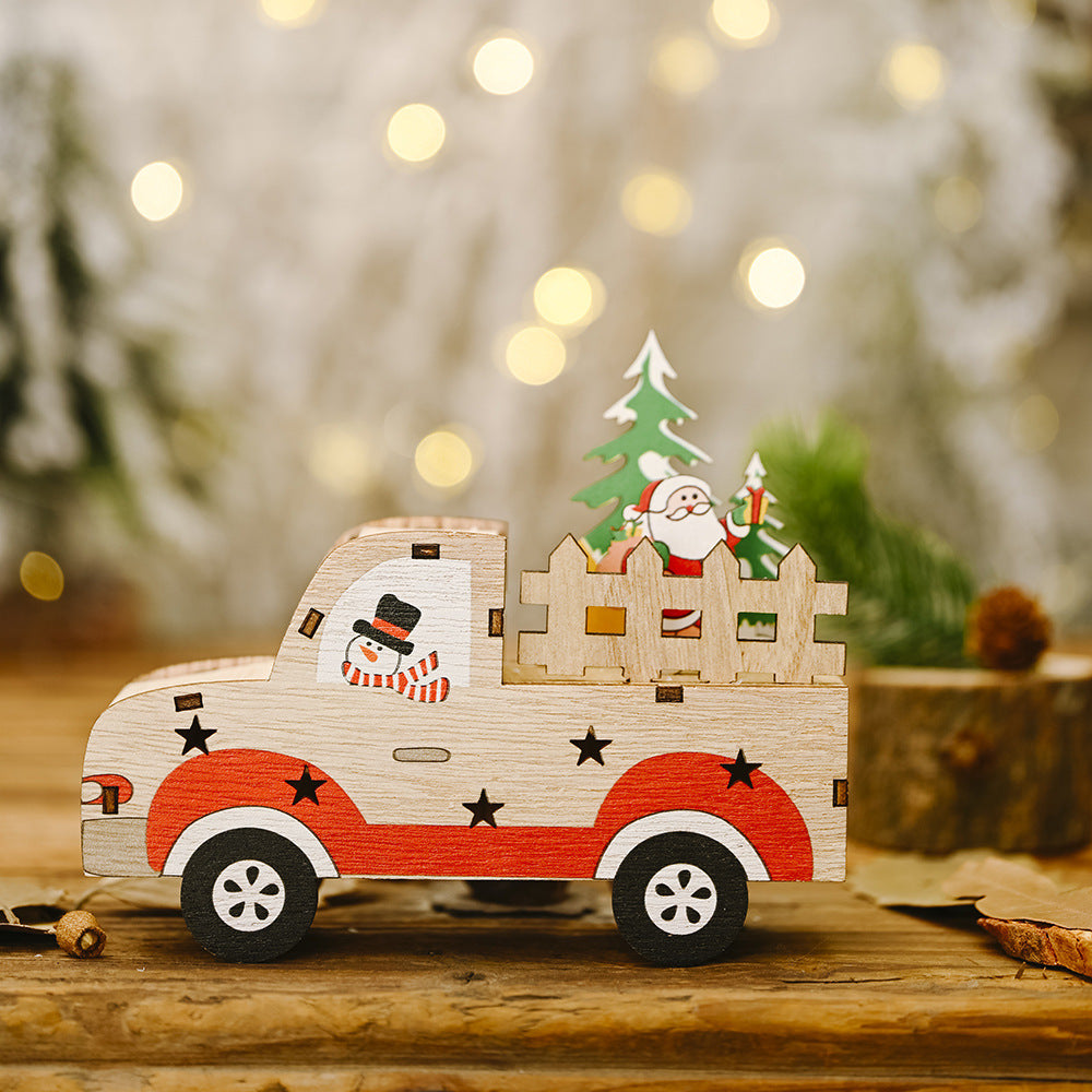 Santa Claus supplies creative car decoration