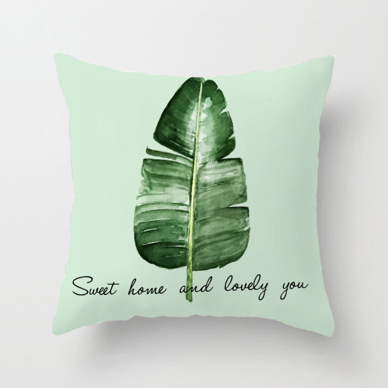 Love Plant Simple Cushion Cover Valentine Day Decor