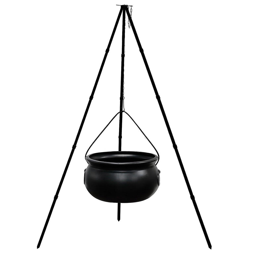 Witch Cauldron On Bonfire Tripod Halloween Decoration, Halloween decorations items, Halloween masks, Halloween props, Halloween animatronics, Halloween inflatables, Halloween lights, Halloween fog machines, Halloween spider webs, Halloween lanterns, Halloween banners, Halloween streamers, Halloween tableware, Halloween centerpieces, Halloween party favors, Halloween yard stakes, Halloween tombstones, Halloween candles, Halloween wreaths, Halloween garlands
