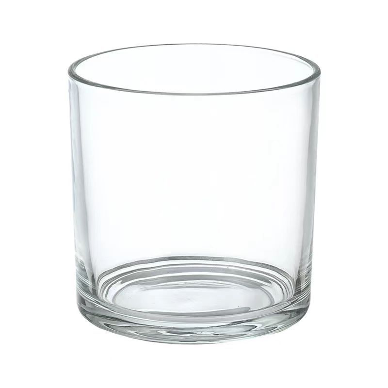 Glass Candle Cup Transparent Household