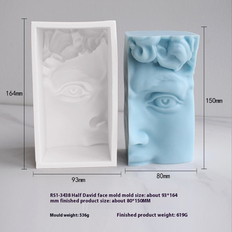 Face Candle Silicone Mold Northern European Style, Halloween decorations items, Halloween costumes, Halloween masks, Halloween props, Halloween animatronics, Halloween inflatables, Halloween lights, Halloween fog machines, Halloween spider webs, Halloween lanterns, Halloween banners, Halloween streamers, Halloween tableware, Halloween centerpieces, Halloween party favors, Halloween yard stakes, Halloween tombstones, Halloween candles, Halloween wreaths, Halloween garlands