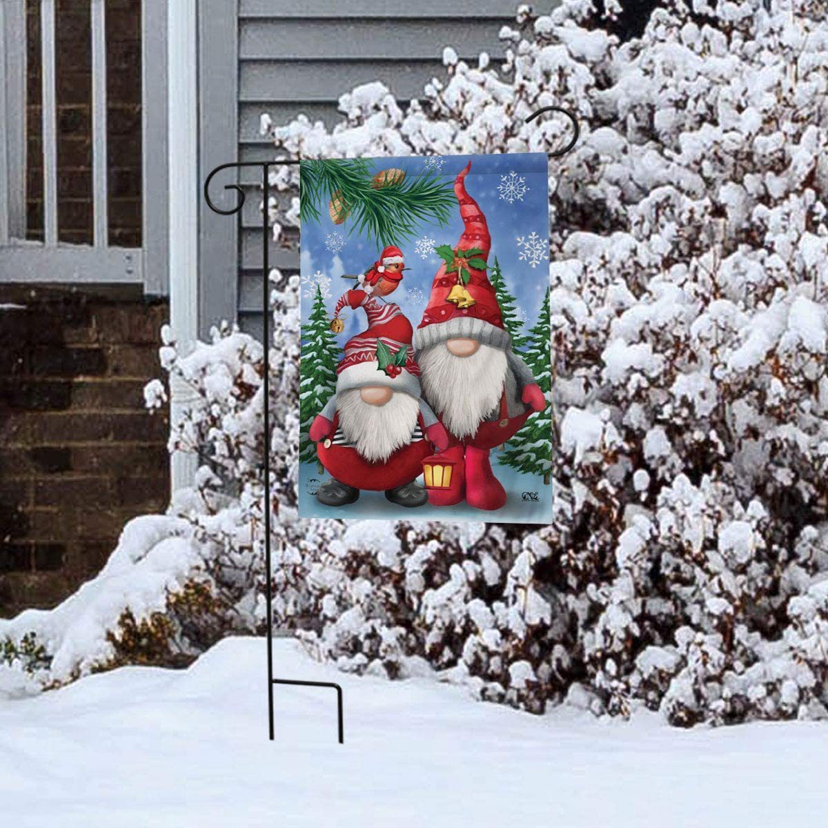 Decorative Garden Banner Without Flagpole, Christmas Decoration Items, Gnomes Décor and Many Others Decoration for Indoor and Outdoor decoration.