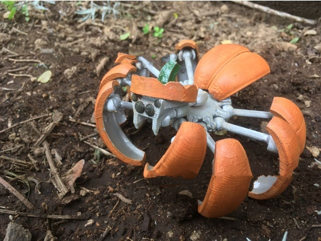 Halloween Pumpkin Spider Toy