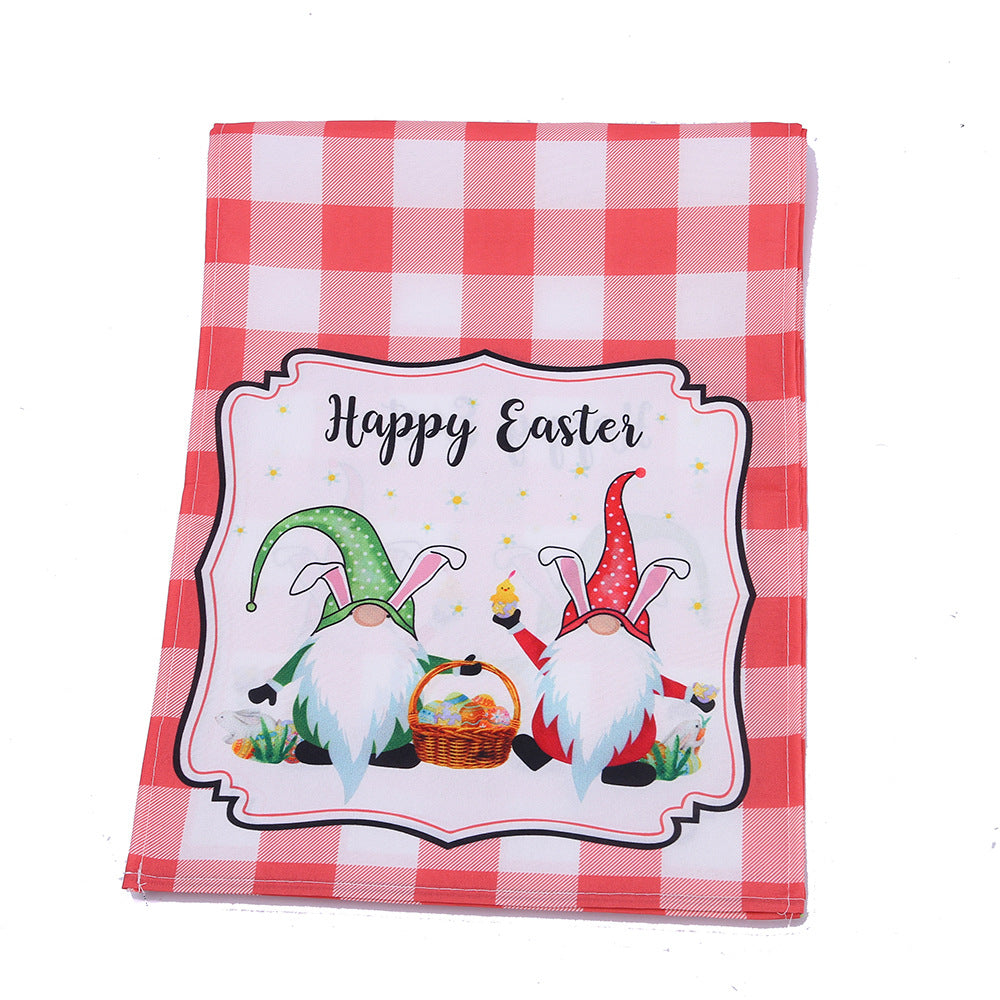 Easter Decorations Printed Table Flags, Easter decorations, Easter eggs decorations, Easter bunny decorations, Easter wreaths, Easter garlands, Easter centerpieces, Easter table runners, Easter tablecloths, Easter baskets decorations, Easter grass decorations, Easter candy decorations, Easter lights, Easter inflatables, Easter door wreaths, easter tablecloth