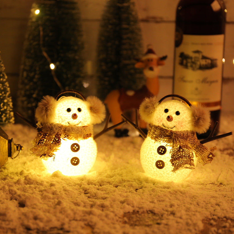 Christmas Luminous Ice Man Ornaments