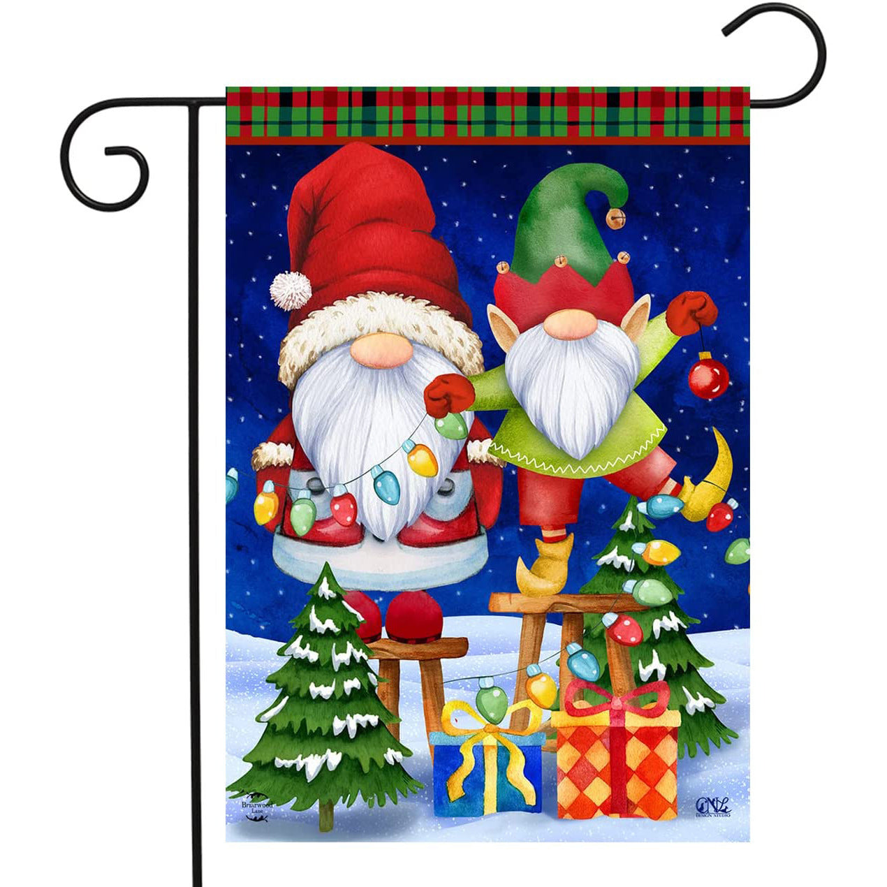 Decorative Garden Banner Without Flagpole, Christmas Decoration Items, Gnomes Décor and Many Others Decoration for Indoor and Outdoor decoration.