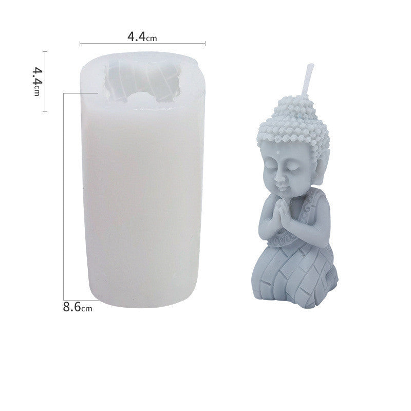 Silicone Mould DIY For Buddha Incense Candle, Silicone candle molds, Christmas tree candle molds, Halloween pumpkin candle molds, Easter egg candle molds, Animal candle molds, Sea creature candle molds, Fruit candle molds, Geometric candle molds, Abstract candle molds, DIY candle making molds,