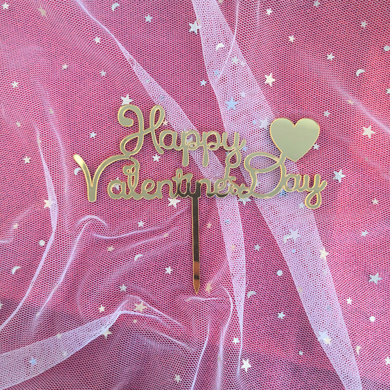 Tanabata Valentine's Day Cake Card, Valentine's Day decor, Romantic home accents, Heart-themed decorations, Cupid-inspired ornaments, Love-themed party supplies, Red and pink decor, Valentine's Day table settings, Romantic ambiance accessories, Heart-shaped embellishments, Valentine's Day home embellishments
