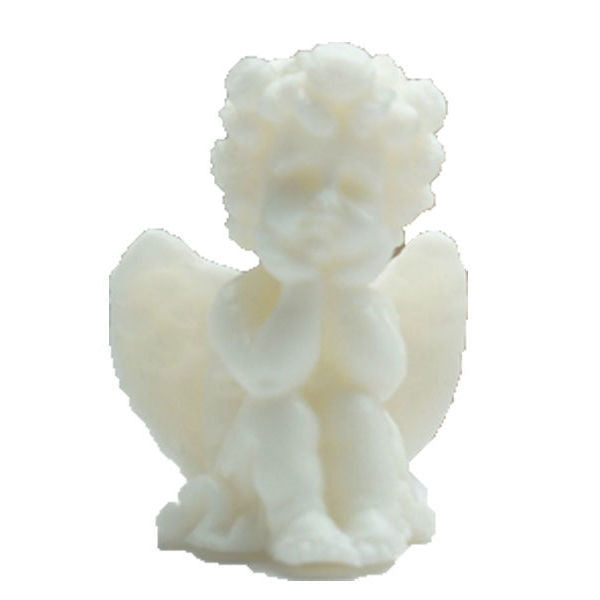 Angel Candle Small Ins Photography Props Aromatherapy Holiday Gift, Angel Candle Aromatherapy Desktop Decoration, Geometric candle molds, Abstract candle molds, DIY candle making molds, Decognomes, Silicone candle molds, Candle Molds, Aromatherapy Candles, Scented Candle, 