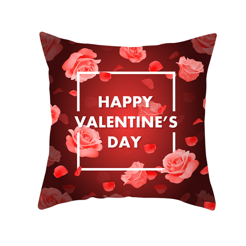 Home Valentine's Day Graphic Print Pillowcase, valentines day, shop valentine's day deals, valentines, valentine's day gifts, valentine day, valentines day gifts, valentines day decor, Decognomes,  valentine decoration, valentines day decoratio, valentine decor, valentines decor, valentines decorations, Valentine's day pillow covers