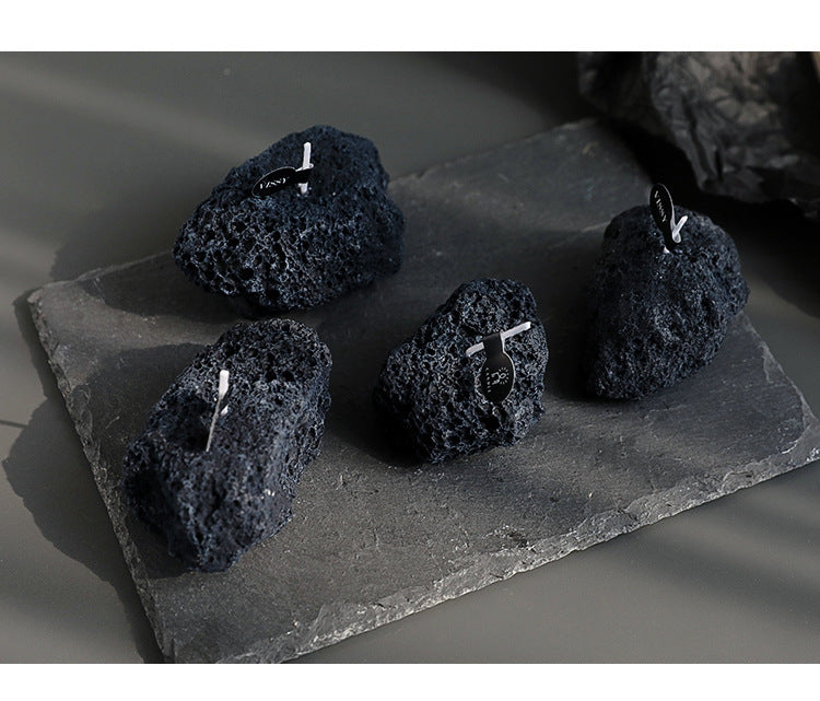 Candle Home Creative Small Ornaments Meteorite Stone