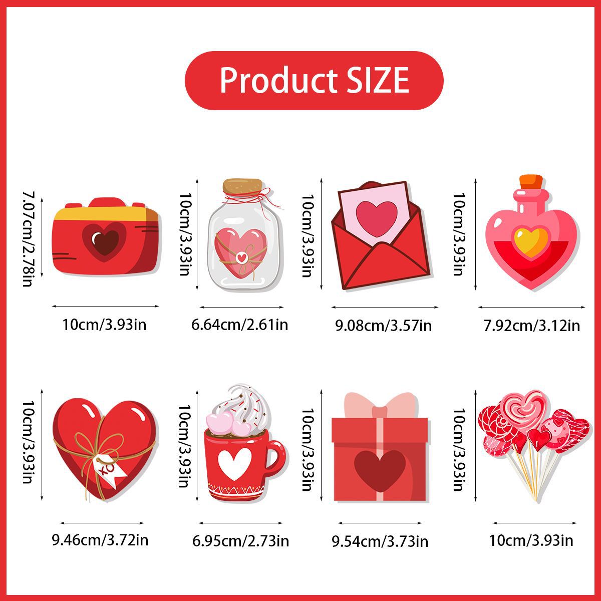 Valentine's Day decor, Romantic home accents, Heart-themed decorations, Cupid-inspired ornaments, Love-themed party supplies, Red and pink decor, Valentine's Day table settings, Romantic ambiance accessories, Heart-shaped embellishments, Valentine's Day home embellishments