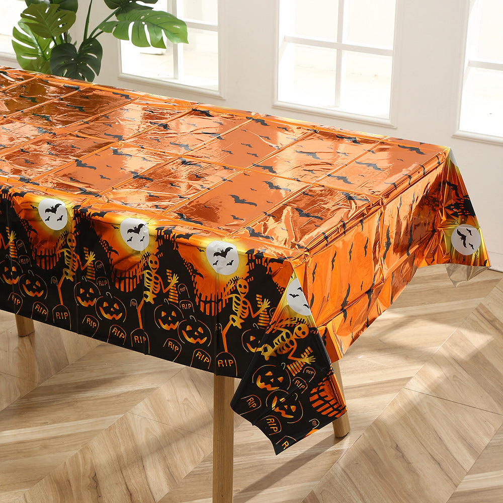 Small Size Halloween Theme Party PE Tablecloth