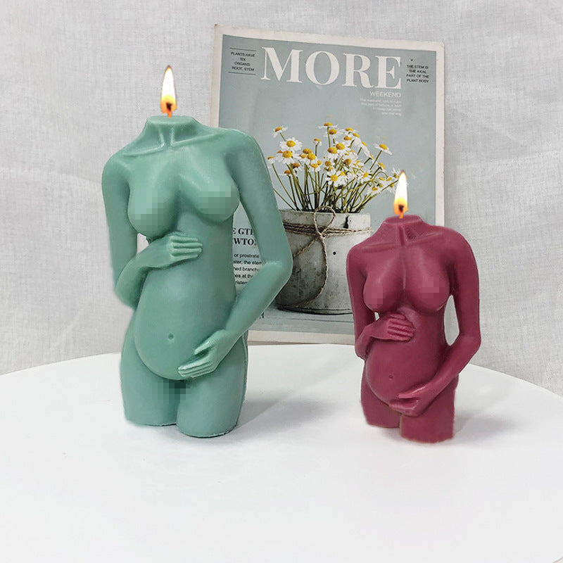 Three-dimensional Pregnant Women Belly Support Body Silicone Mold