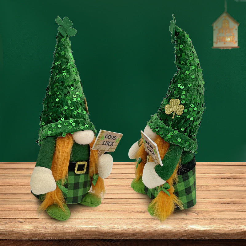 Irish St Patrick's Day Decoration Doll Ornaments