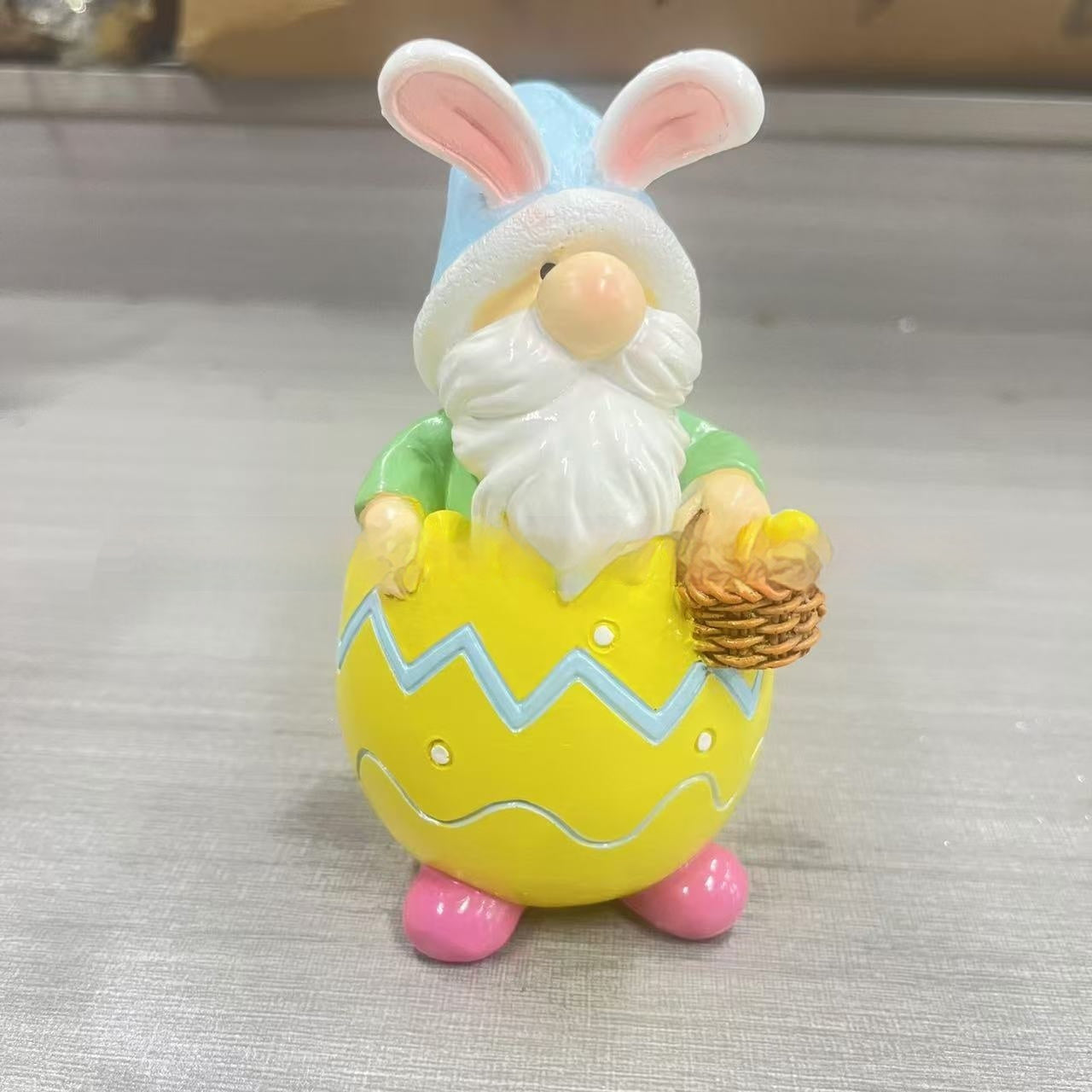 Home Fashion Creative Resin Crafts Easter Gnomes Decoration, Easter gnomes, Bunny gnomes, Spring gnomes, Pastel gnomes, Egg gnomes, Chick gnomes, Floral gnomes, Garden gnomes, Basket gnomes, Easter decorations, Rustic gnomes, Happy Easter gnomes, Peep gnomes.