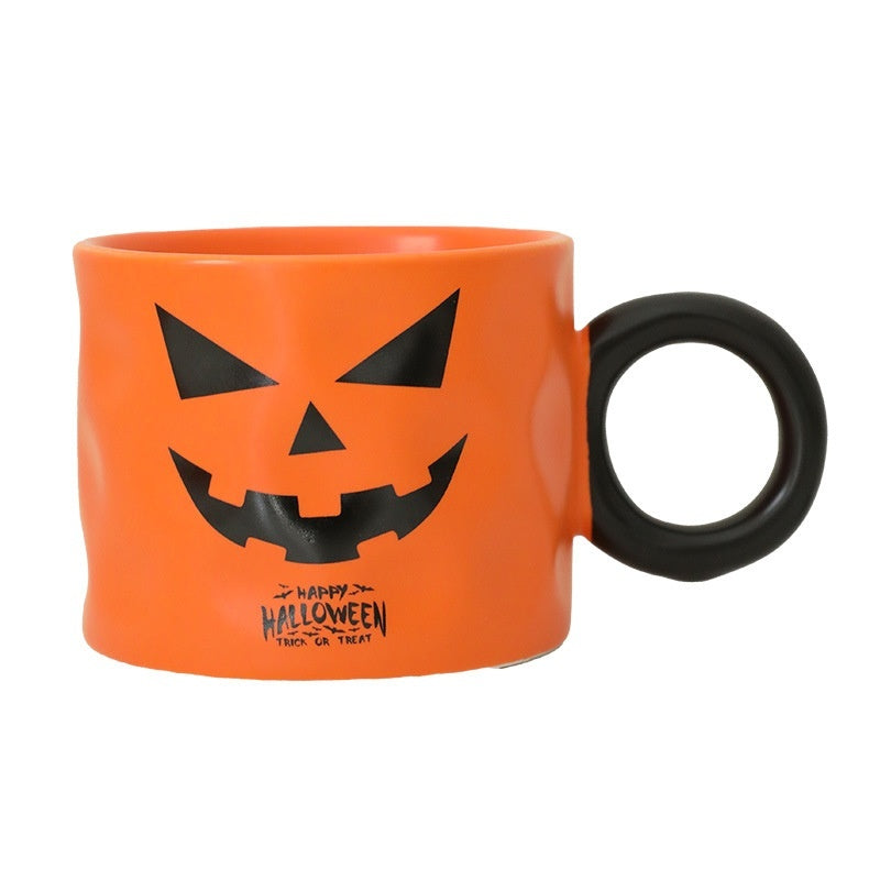 Halloween Mug Pumpkin Shape Cup