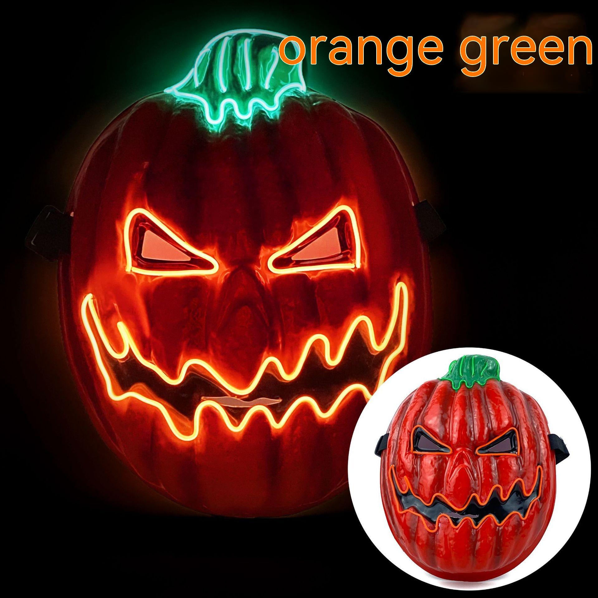 Halloween Party Ball Pumpkin Head Horror LED Luminous