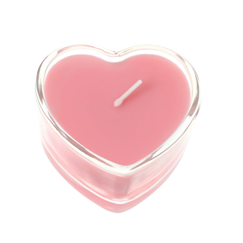 Simple Large Heart-shaped Love Romantic Aromatherapy Candle