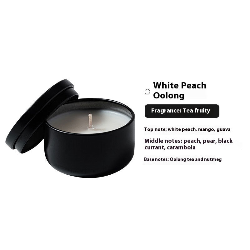 40g Travel Pack Black Iron Can Soy Wax Aromatherapy Candle