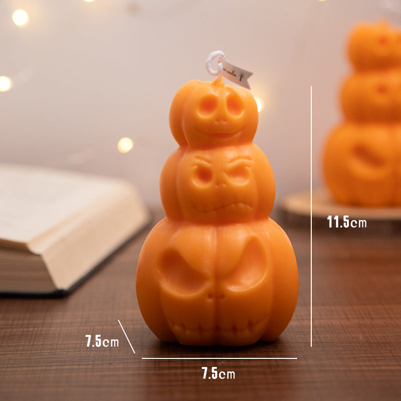 Halloween Pumpkin Aromatherapy Candle Decoration, Silicone candle molds, Christmas tree candle molds, Halloween pumpkin candle molds, Easter egg candle molds, Animal candle molds, Sea creature candle molds, Fruit candle molds, Geometric candle molds, Abstract candle molds, DIY candle making molds,